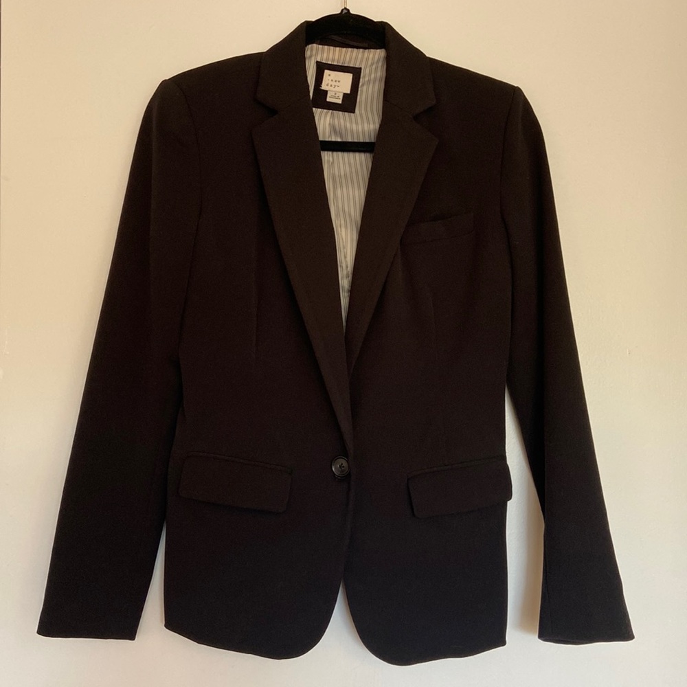 Black blazer